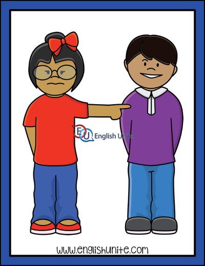 English Unite - Category: Pronouns Clip Art