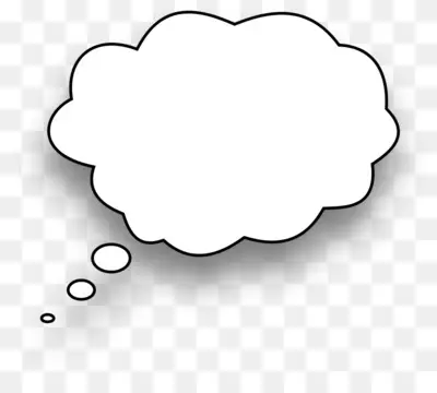 Thought Bubble PNG Images - CleanPNG / KissPNG