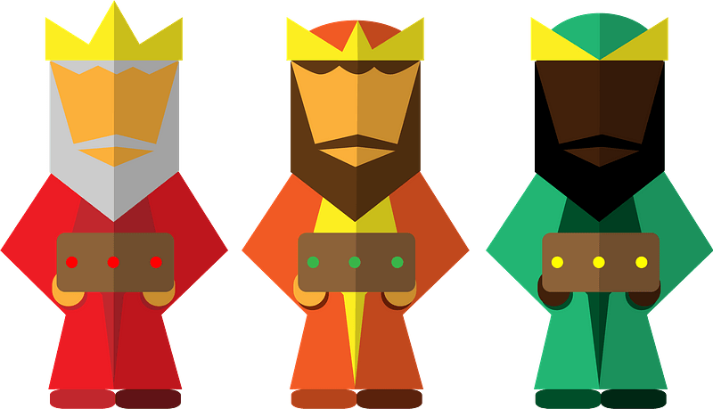 three kings clipart