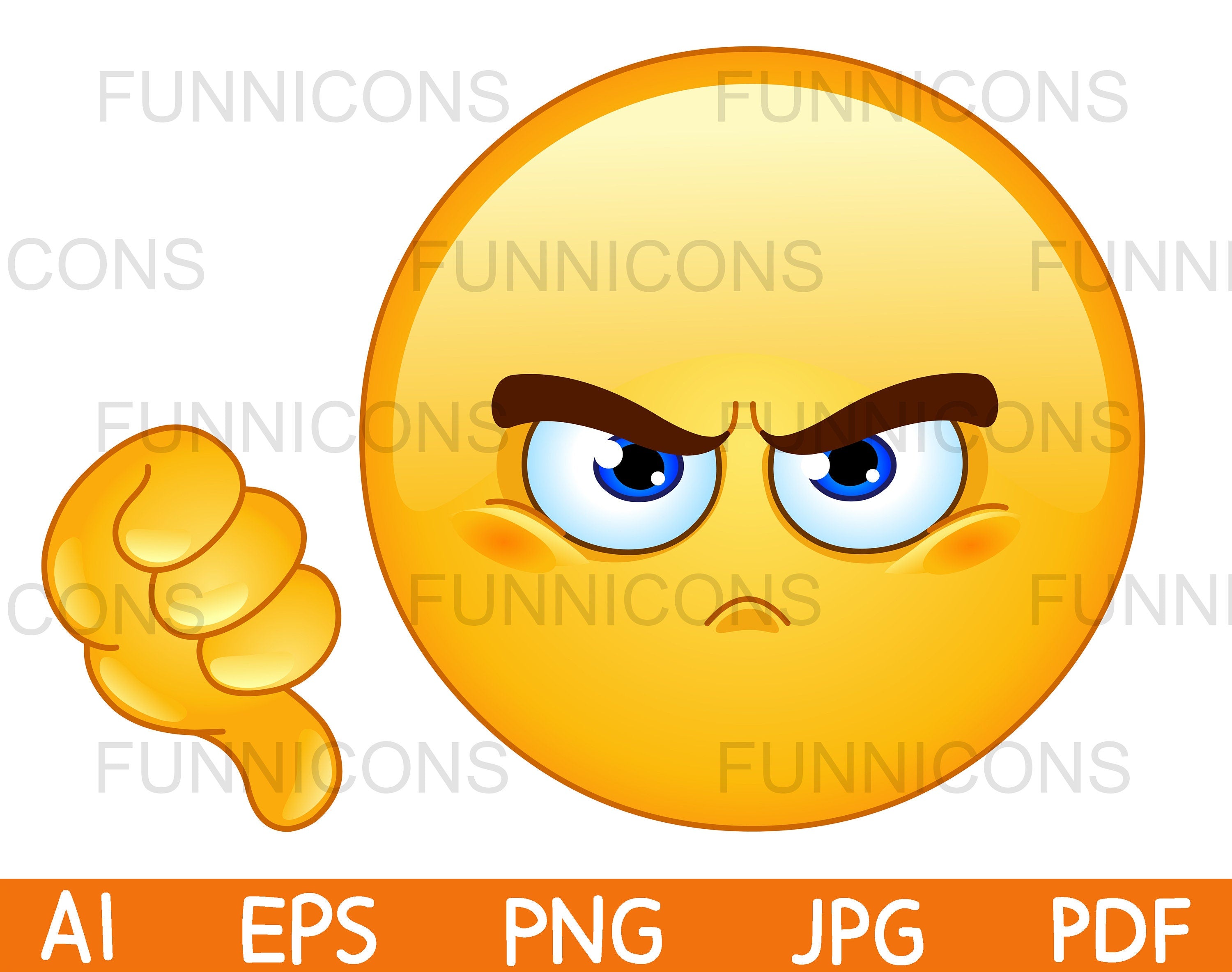 thumbs down clipart