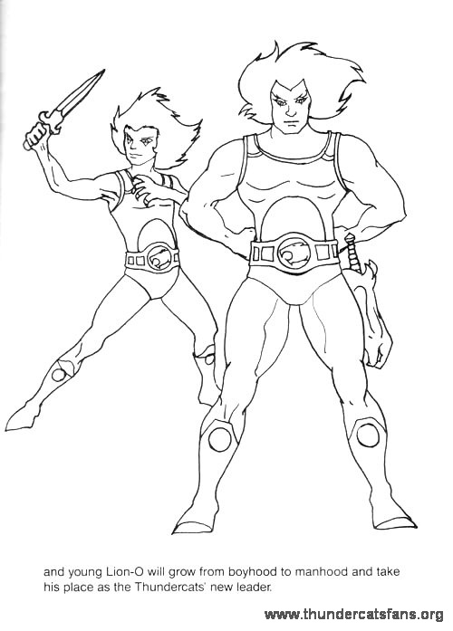 thundercats coloring pages