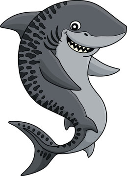 tiger shark clipart