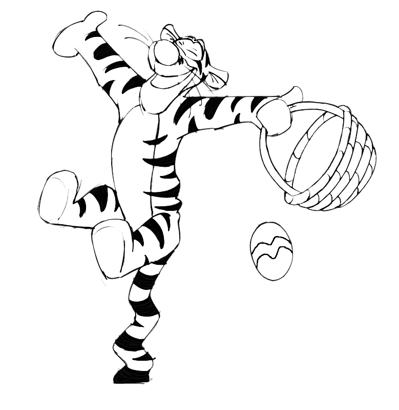 tigger from winnie the pooh coloring pages