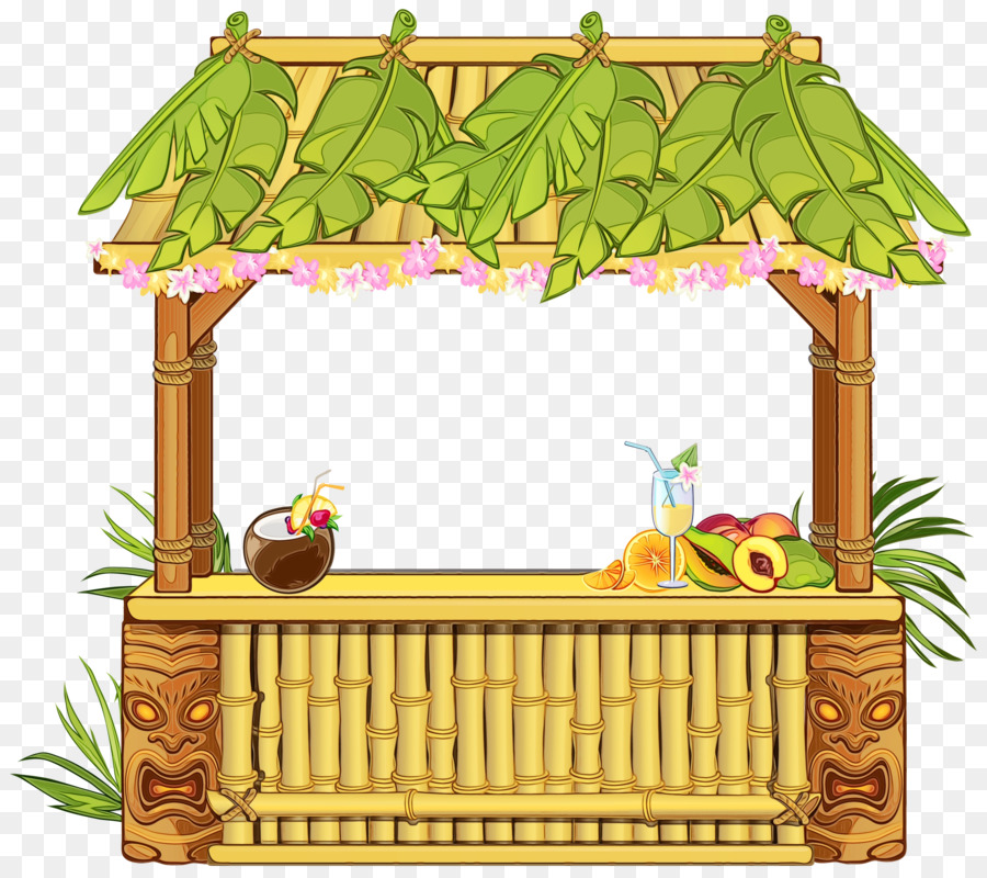tiki bar cliparts