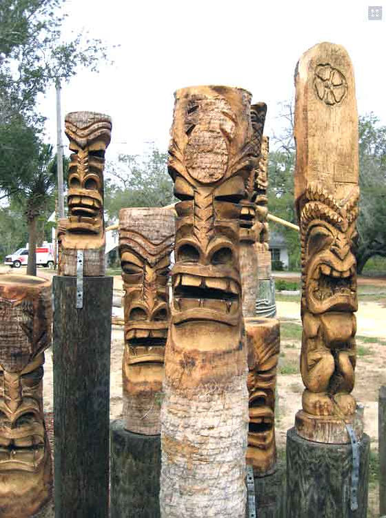 6 CUSTOM TIKI | tropicalshadeimports