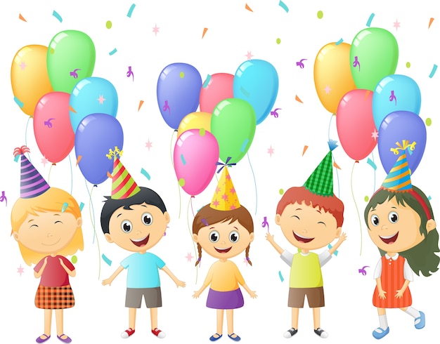 toddler party cliparts