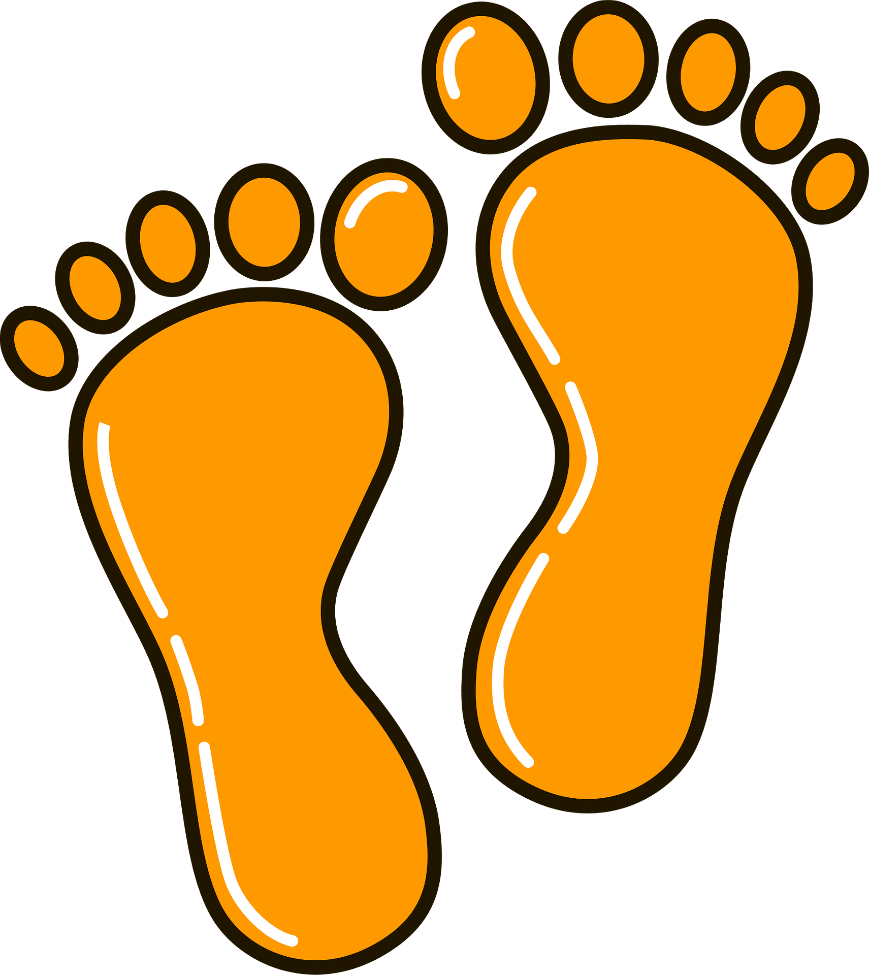 toe cliparts