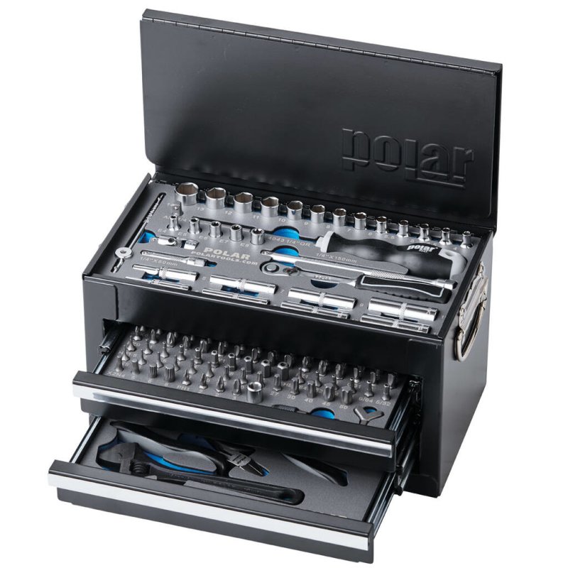 1/4 Zoll Mini Tool-Box 141-tlg. Polar 1092-0141 kaufen