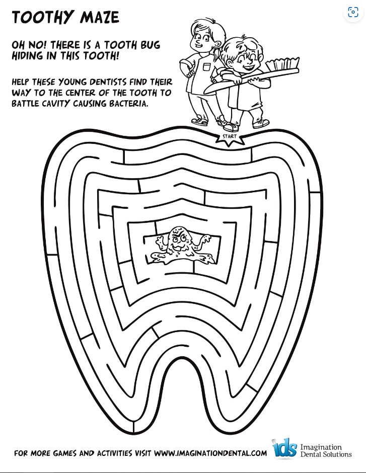 Colouring Sheets - Community Dental Services