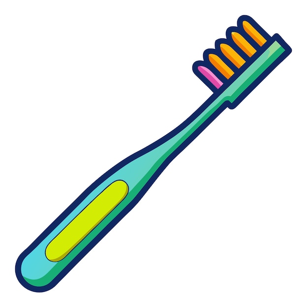 Toothbrush clipart vector art and illustration | Premium AI ...