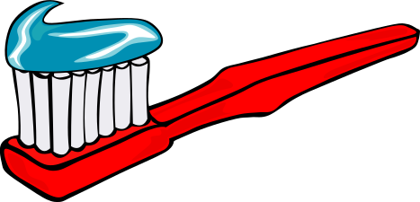 toothbrush drawing cliparts