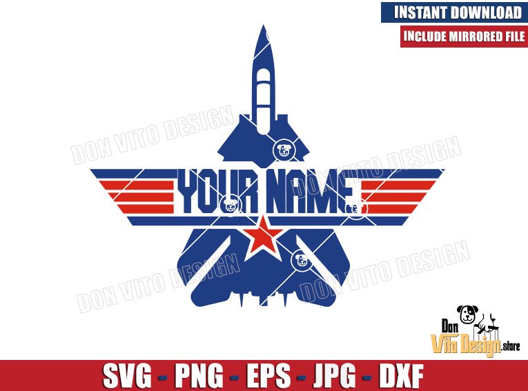 top gun clipart