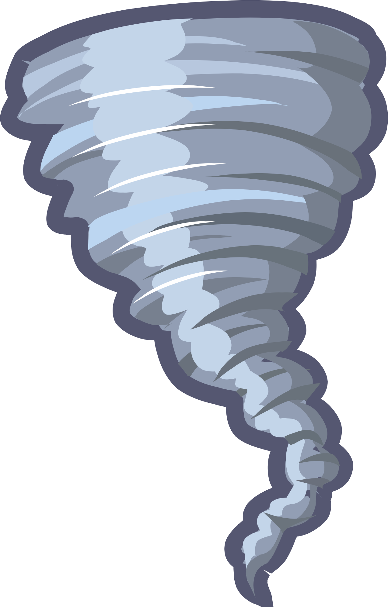Cartoon Tornado Animation - Openclipart