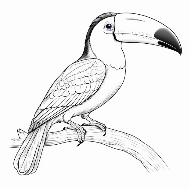 toucan coloring pages