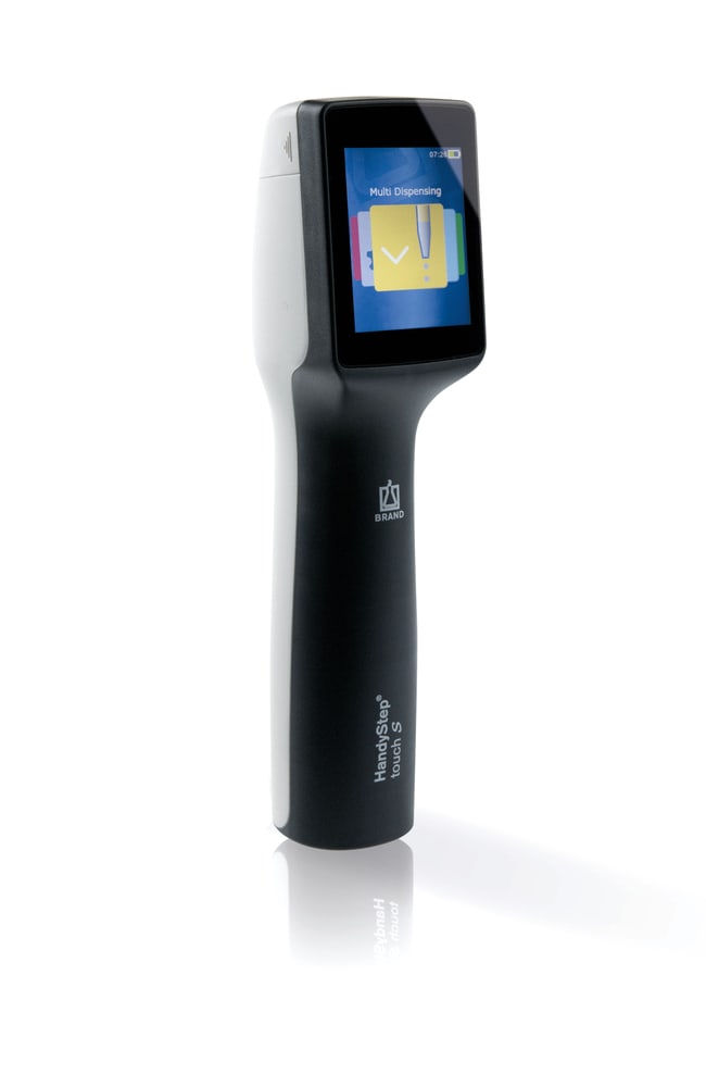 BRAND™ HandyStep™ Touch S Elektronischer Mehrfachdispenser mit  werksseitigem DAkkS Kalibrierzertifikat
