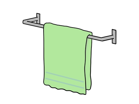 Towel rack Vectors, Clipart &amp; Illustrations for Free Download ...