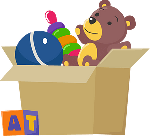 toy box clipart