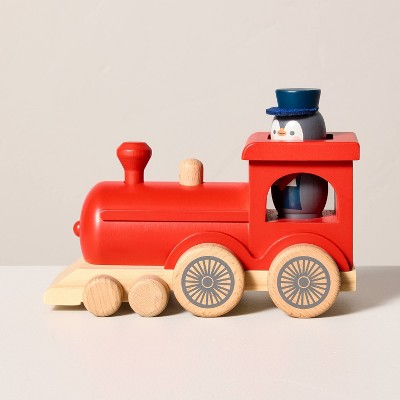 Toy Train With Penguin Conductor Peg Pal 2pc - Hearth &amp; Hand™ With ...