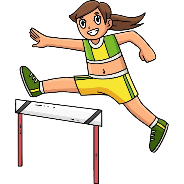 Track Field Clipart Vectors &amp; Illustrations for Free Download ...