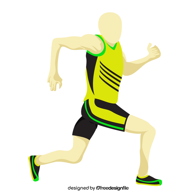 Track and field athlete clipart free download
