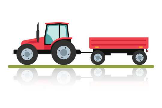 Tractor And Trailer Vector Images – Browse 19,925 Stock Photos ...