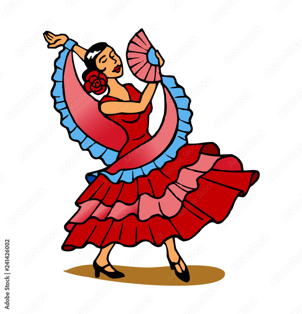traditional dancing cliparts