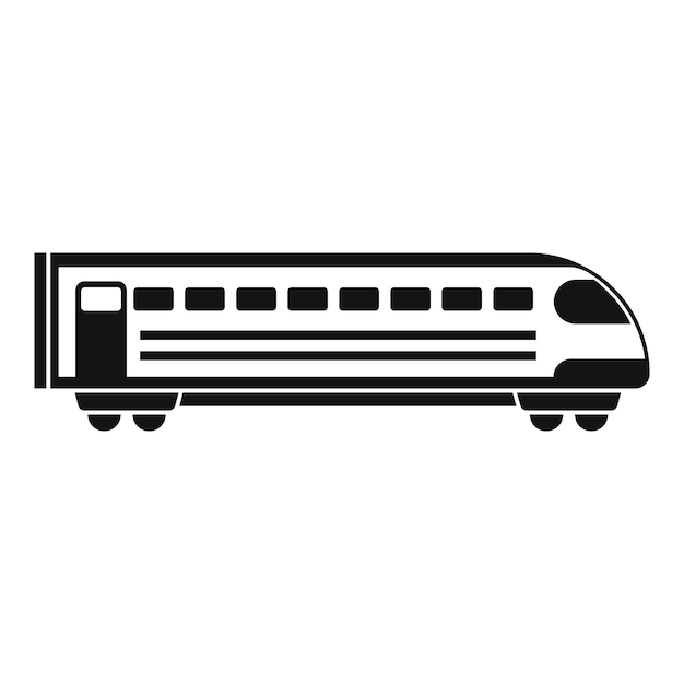 Premium Vector | Train icon Simple illustration of train vector ...