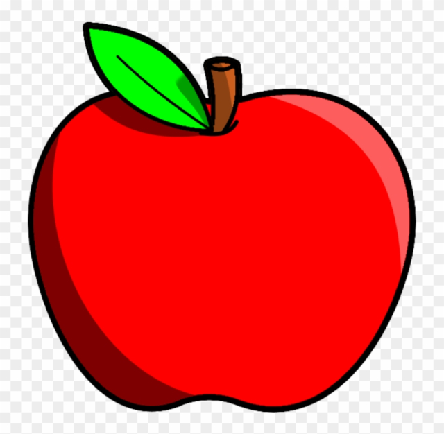 transparent apple cliparts