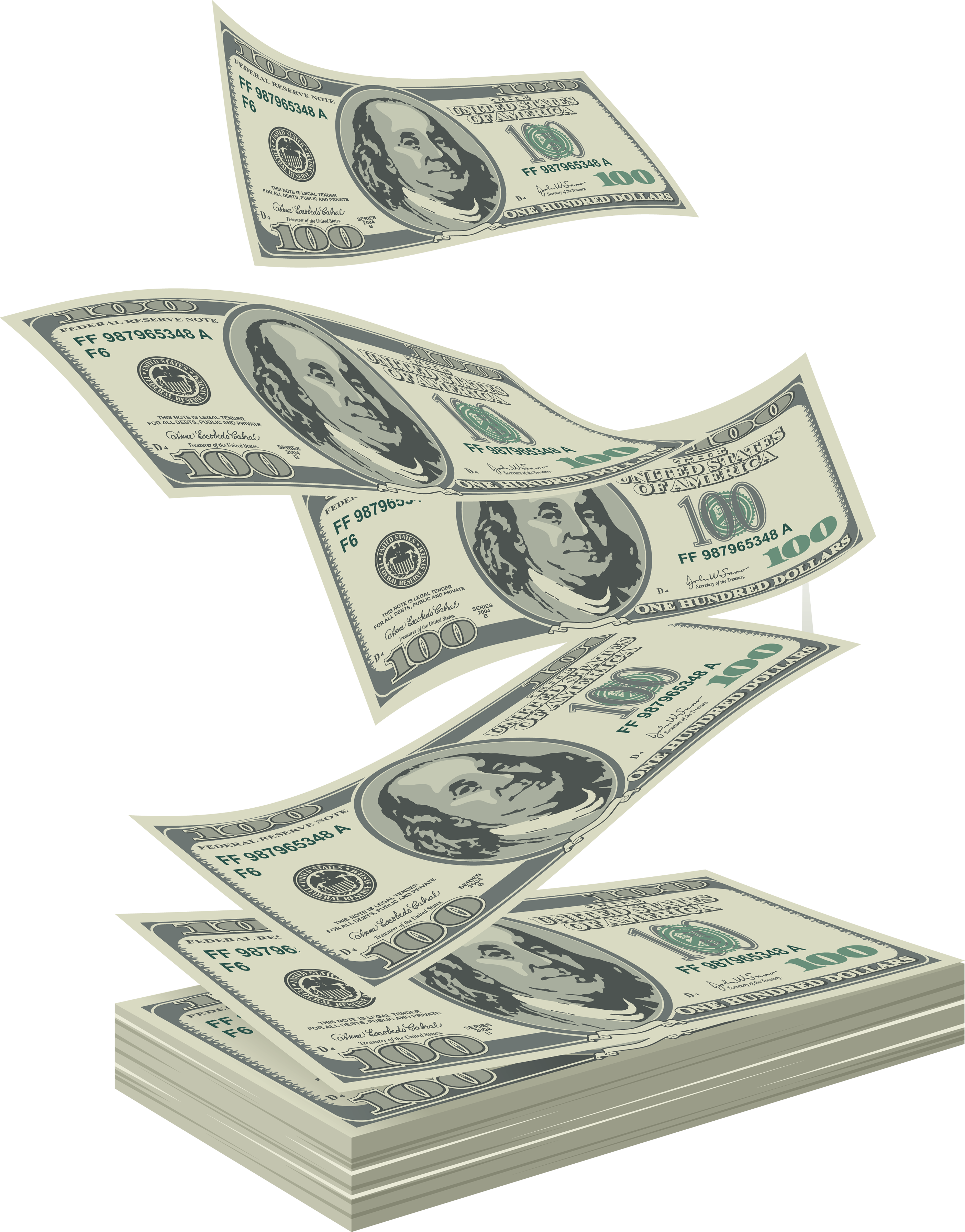 transparent background money clipart