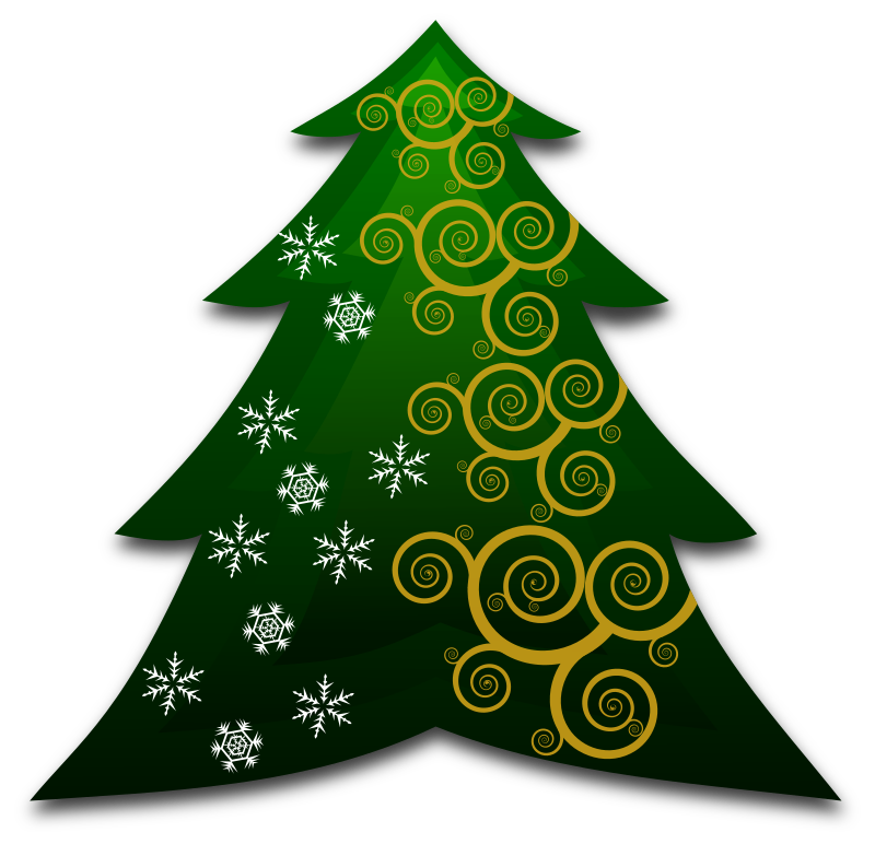2015 Xmas Tree v1 - Openclipart