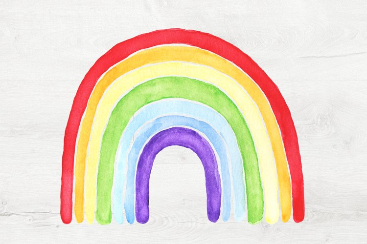 transparent rainbow cliparts