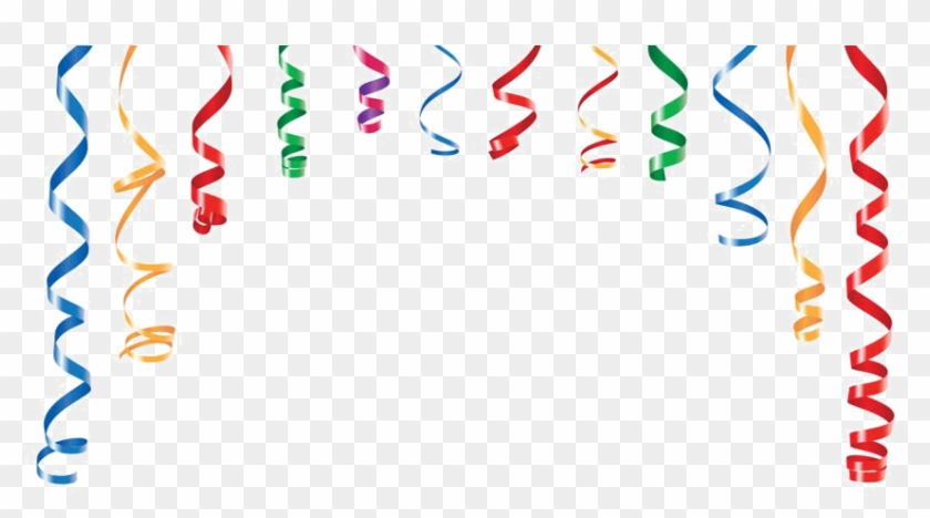 transparent streamers cliparts