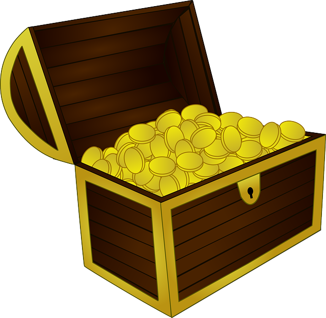 treasure chest graphic