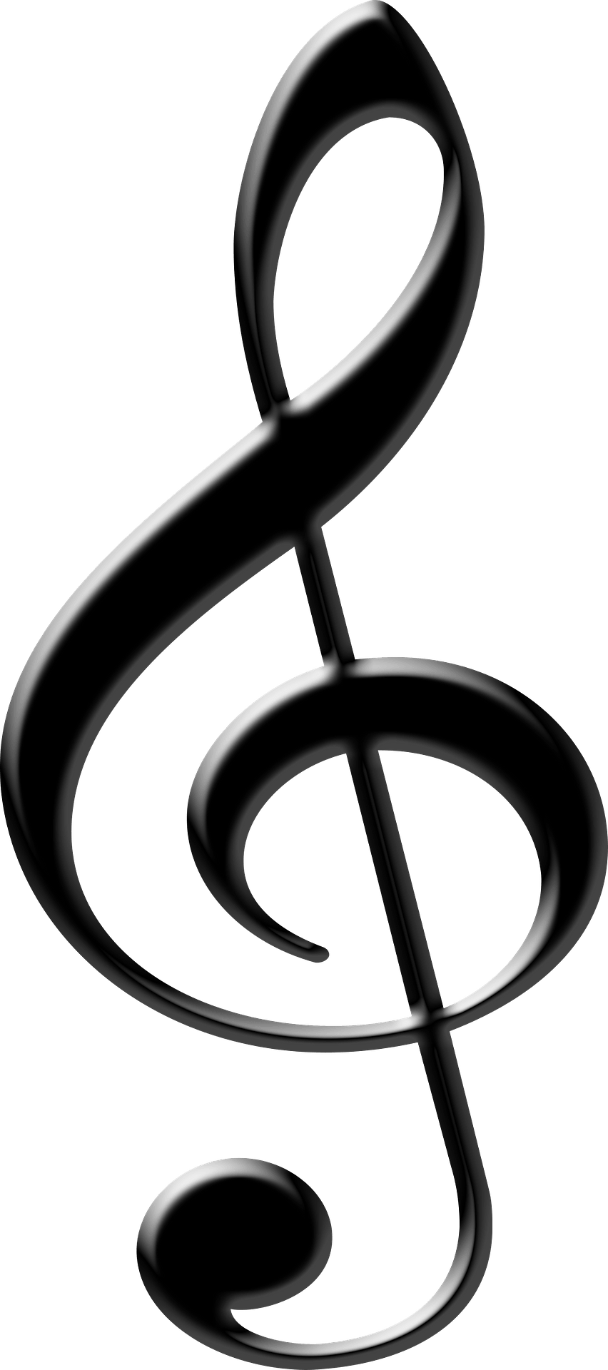 treble clef clipart