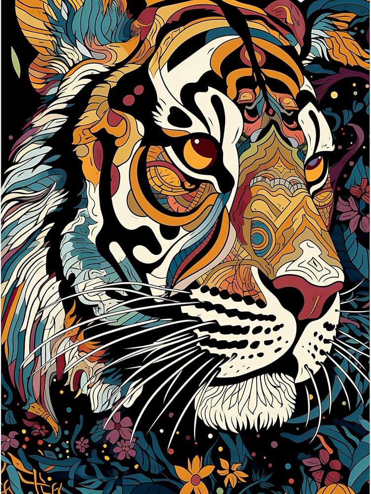 tribal animal art