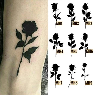 Jual Tato Tribal Bunga Mawar Hitam Terlengkap &amp; Harga Terbaru ...