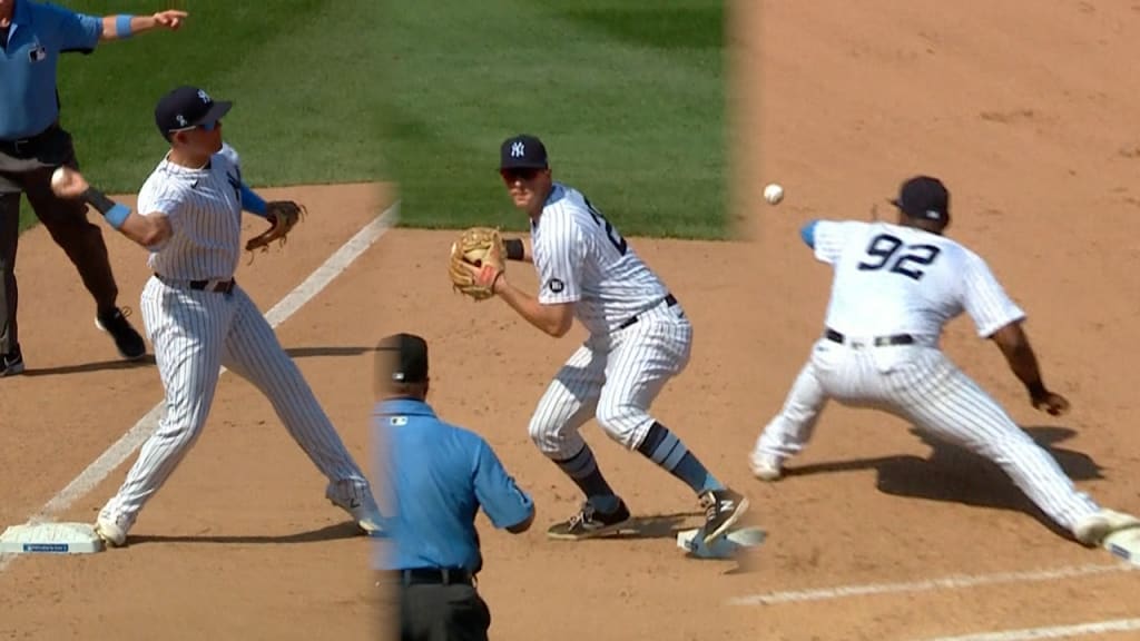 Yanks turn game-ending triple play