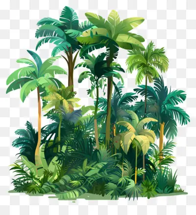 tropical rainforest clipart