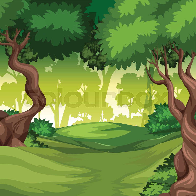 tropical rainforest clipart