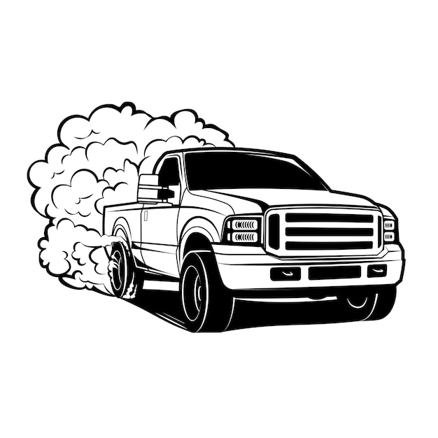 truck outline