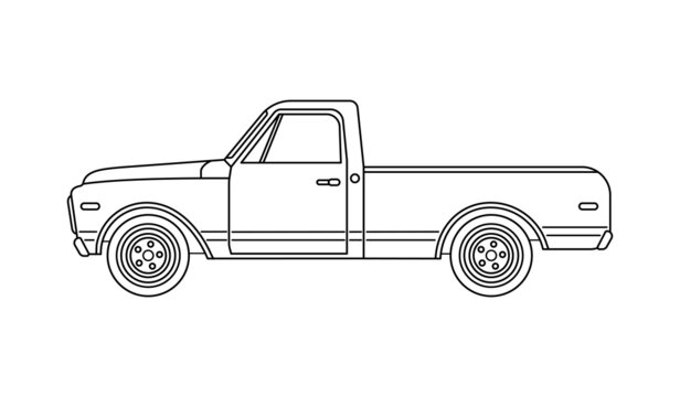 truck outline