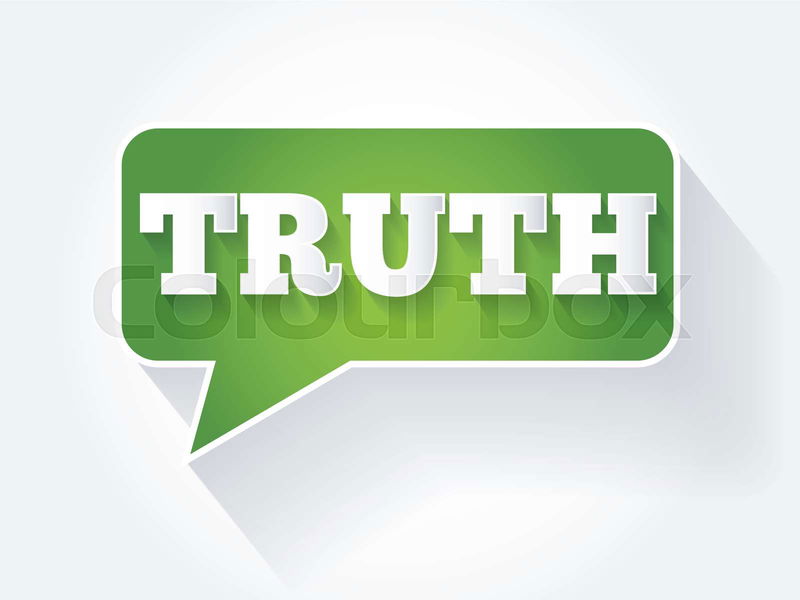 truth bubble cliparts