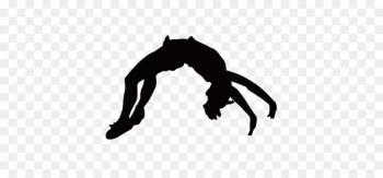 Free: Cheerleading Silhouette Tumbling Gymnastics Clip art ...