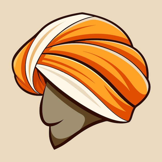 Safi turban clipart vector art and illustration | Premium AI ...