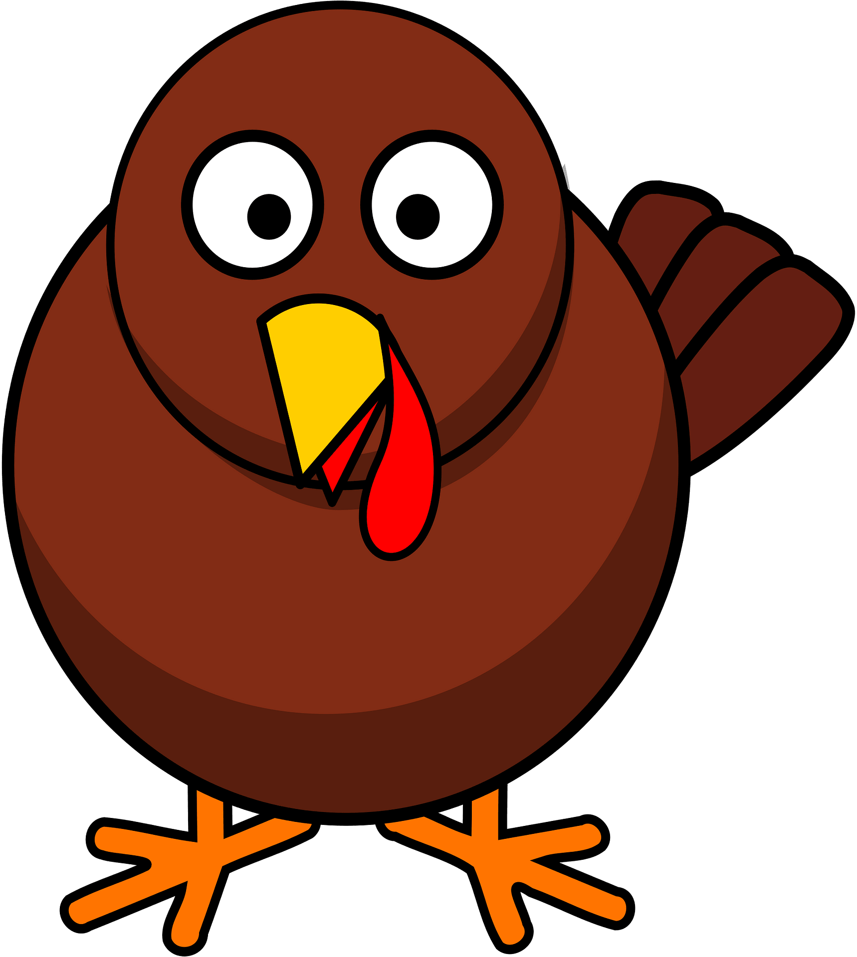 turkey body cliparts