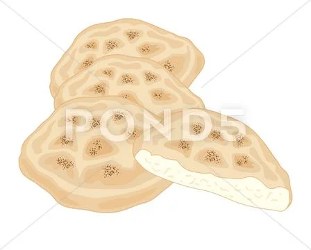 Turkish bread ~ Clip Art ~ Download Now #41253591