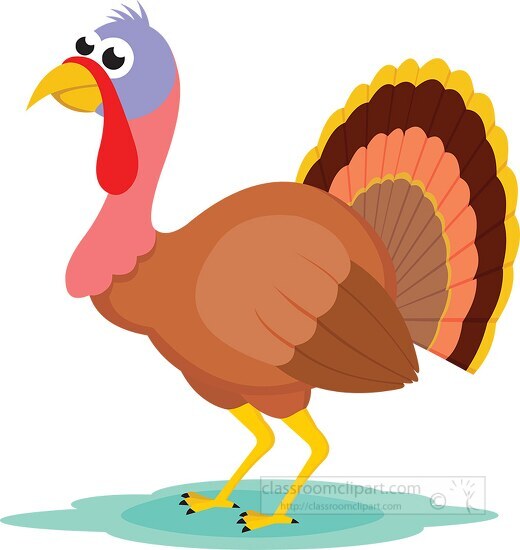 Bird Clipart-turkey clipart 615