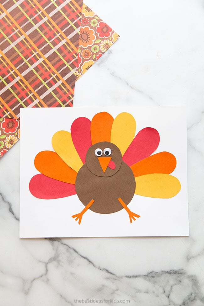 Turkey Template (Free Printables) - The Best Ideas for Kids