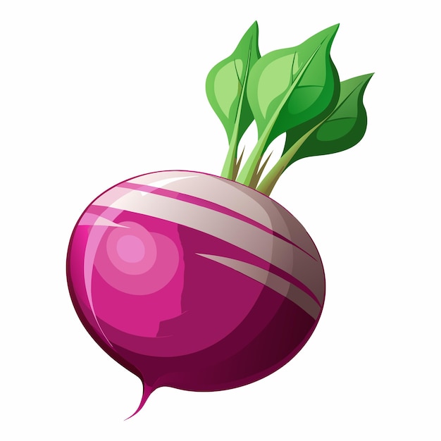 Turnip clipart vector illustration | Premium AI-generated vector