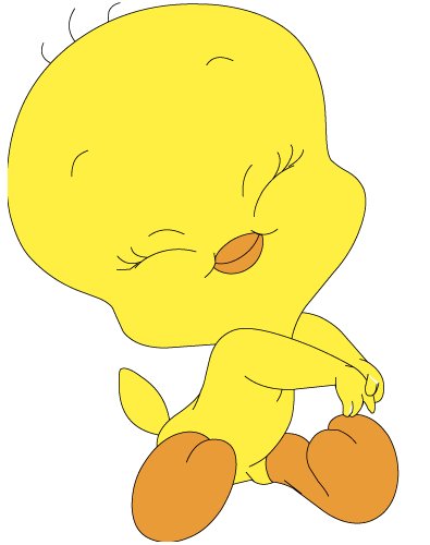 tweety bird clipart